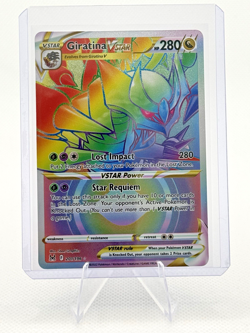 Giratina VSTAR Rainbow Secret Rare 201/196 – Pokemon Lost Origin - Image 3