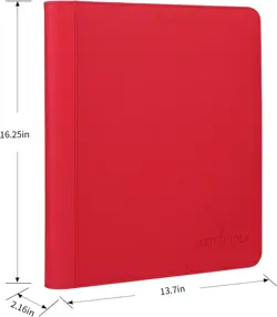 pokemon Laser Engraved 9 Pocket Top Loader Ninetails Binder (Made To Order) - Image 1