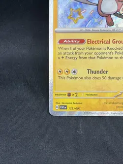 Raichu # 132/091 Shiny Rare | Pokemon TCG - 2024 Paldean Fates | NM - Image 5