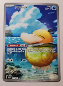 Pokemon TCG Psyduck 226/217 Illustration Rare Ascended Heroes Near Mint - Image 1