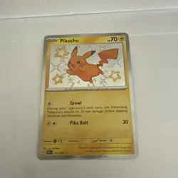 1x Pikachu - 131/091 - Shiny Rare NM-Mint Pokemon SV04.5 - Paldean Fates - Image 1