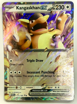 Pokemon - Kangaskhan ex - 115/165 - SV: Scarlet & Violet 151 - Holo NM - Image 1