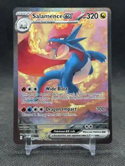 Pokemon TCG - Salamence EX - SV: Journey Together 187/159 - SIR - Pack Fresh! - Image 1