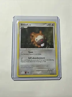 Pokemon - Bidoof - 54/100 - Common - Stormfront - NM - Image 1