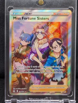 Miss Fortune Sisters - 194/196 - Pokemon Lost Origins Full Art Ultra Rare NM - Image 1
