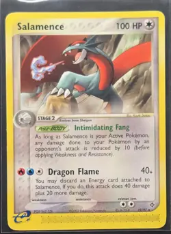 Salamence 19/97 EX Dragon Rare Pokemon 2003 - Image 1