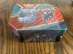 Pokemon TCG V Heroes Tin Umbreon V NISB Sealed - Image 2