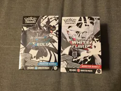 Pokemon TCG Black Bolt, And White Flare Booster Bundles Factory Sealed ￼ - Image 1