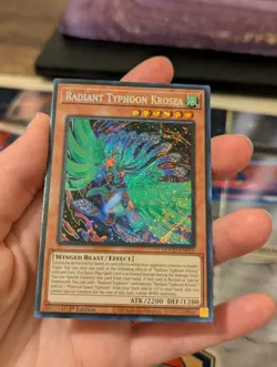 Radiant Typhoon Krosea- DOOD-EN015-Secret Rare-1st Edition Yugioh! - Image 3