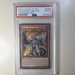 Yu-Gi-Oh! The Bystial Lubellion Darkwing Blast 1st Ed Secret Rare PSA 8 DABL-EN… - Image 1