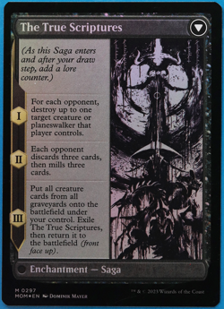 Sheoldred The True Scriptures (Showcase) FOIL March of the Machine NM (500511) - Image 2