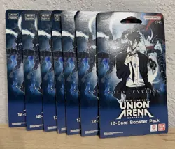 Union Arena Solo Leveling Sleeved Booster Blister Pack x7 Sealed English - Image 1