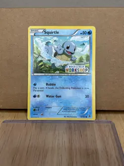 Squirtle 14/101 Build-A-Bear Workshop Promo Pokemon Card 2013 MP - Image 1
