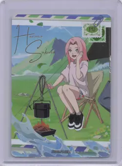 Sakura Haruno NRSA01-PU-002L4 English Naruto Kayou Card Heavens Scroll - NM - Image 1