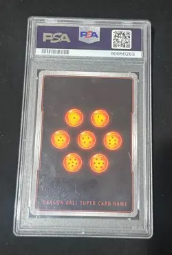 PSA 10 ⭐ Son Goku Happy Holidays Godhood Promo Card Dragon Ball Super - Image 2