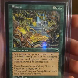 Wizards of the Coast Aluren Tempest Rare Green Enchantment Card Regular English - Image 1