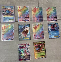 10 Cards Pokemon 4 EX’s Rest Are GX’s - Image 1