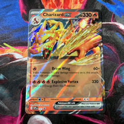 Charizard Ex #161 Sv: Scarlet & Violet Era Pokemon Promo Cards Holo - Image 1