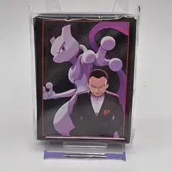Destined Rivals Mewtwo ETB Pokemon Card Sleeves 65 Ct New Sealed - Image 1
