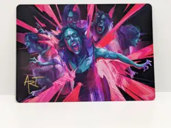 Waltz of Rage - Duskmourn House of Horror - Gold Stamped - Art Card - 35/54 - Image 1