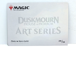 Plains - Duskmourn - Gold Stamped - Art Card Series - 29/54 - Image 2