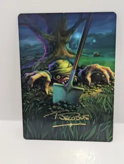 Exhume - Duskmourn House of Horror - Gold Stamped - Art Card Series - 52/54 - Image 1