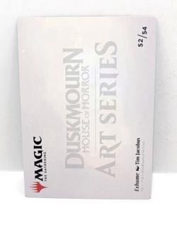 Exhume - Duskmourn House of Horror - Gold Stamped - Art Card Series - 52/54 - Image 2