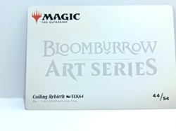 Coiling Rebirth - Bloomburrow - Gold Stamped - Art Card Series - 44/54 - Image 2