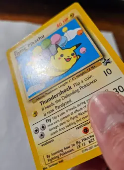 Pokemon Card - TCG Flying Pikachu Promo Card Regular/Non-Holo #25 - Image 5
