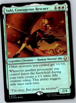 MTG, Suki, Courageous Rescuer NM FOIL Avatar TLA - Image 1