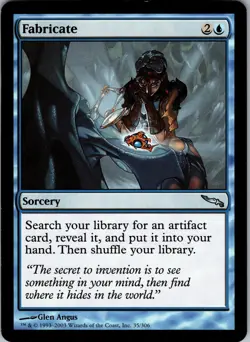 Fabricate Mirrodin Uncommon NM Magic: The Gathering 35 Normal - Image 1