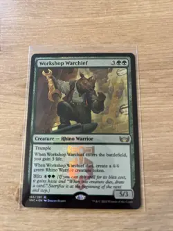 MTG - Workshop Warchief (foil) - NM - Image 1