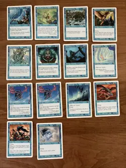 2001 MTG 7th Edition Theme Deck Bomber Mono Blue English WOC06238 EUC - Image 2