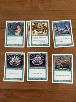 2001 MTG 7th Edition Theme Deck Bomber Mono Blue English WOC06238 EUC - Image 4