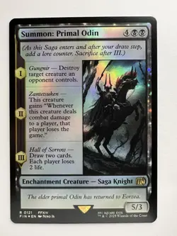 Summon: Primal Odin Final Fantasy Foil - Image 1