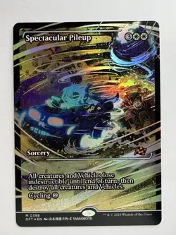 Spectacular Pileup (Showcase) Aetherdrift Foil - Image 1