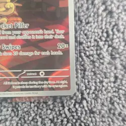 The Pokemon Company Team Rocket's Meowth DR1 Full Art Holo Rare 203/182 2025 - Image 4