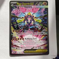 Mega Zygarde EX Perfect Order SIR 120/088 Pokemon Card TCG Near Mint or better - Image 3