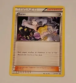 Pokemon TCG: Karen-XY177 Black Star Promo - Image 5
