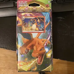 Pokemon TCG Sword & Shield Vivid Voltage Charizard Holo Theme Deck - Image 1