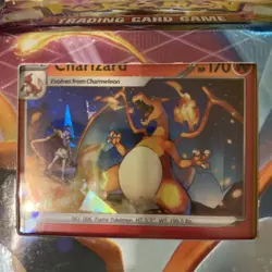 Pokemon TCG Sword & Shield Vivid Voltage Charizard Holo Theme Deck - Image 2