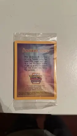 Ancient Mew Sealed Promo Pokemon Card Sealed - Image 1