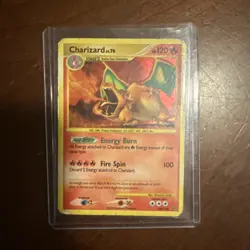 Pokemon Charizard Stormfront 103/100 REALLY BAD CONDITION - Image 1