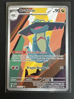 Drakloak IR 248/217 – Illustration Rare –Ascended Heroes – Pokemon TCG Near Mint - Image 1