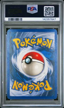 2002 POKEMON LEGEND COLL #45 GROWLITHE-REVERSE FOIL PSA 6 - Image 2