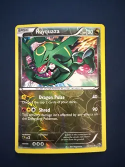 Rayquaza 93/113 Legendary Treasures Holo Rare Pokemon 2013 Clean - Image 1