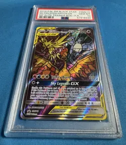 💎 PSA 10 💎 Moltres, Zapdos & Articuno GX 2019 Pokemon Black Star Promo SM210 - Image 3