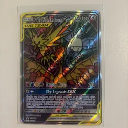 Pokemon Moltres & Zapdos & Articuno GX SM210 TAG TEAM Promo - Image 1