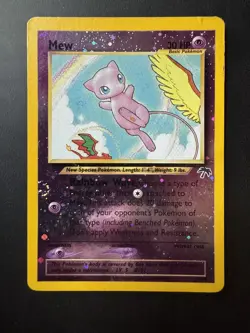 Mew - 1/18 - Reverse Holo - Promotional Southern Islands Pokemon - Image 3