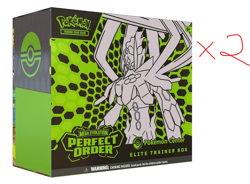 PERFECT ORDER Pokemon Center Exclusive ETB - PREORDER x 2 - Image 1